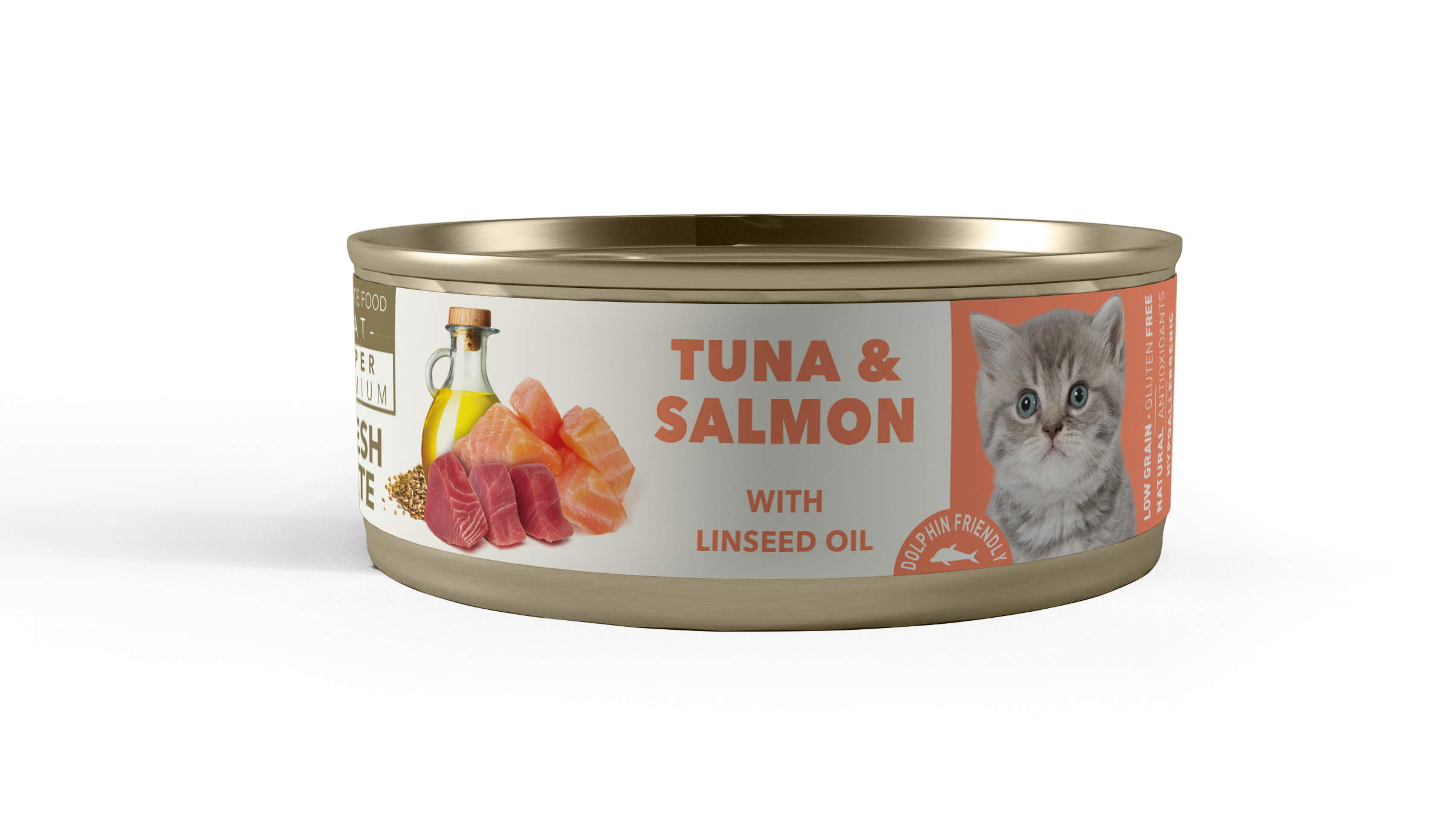 TUNA & SALMON KITTEN 80g Amitypetfood